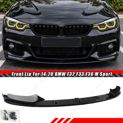 Gloss black front - front, lip